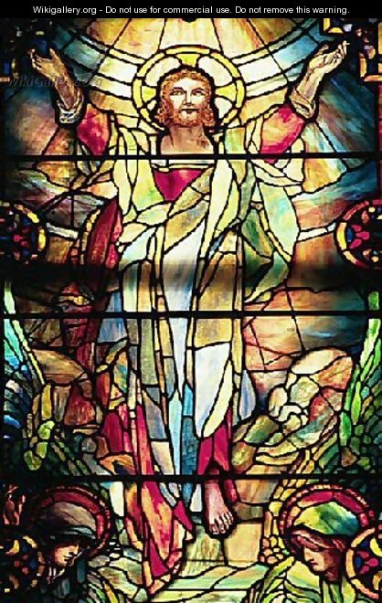 The Ascension - Louis Comfort Tiffany The Ascension - Louis Comfort Tiffany