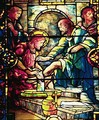 Jesus Washing the Feet of the Disciples - Louis Comfort Tiffany