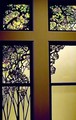 Apple Blossom and Magnolia Window - Louis Comfort Tiffany