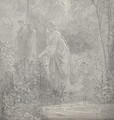 A lady young and beautiful, I dream'd, (Canto XXVII., line 105) - Gustave Dore