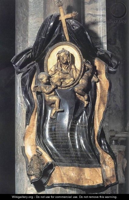 Memorial to Maria Raggi - Gian Lorenzo Bernini