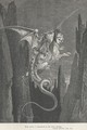 New terror I conceived at the steep plunge. (Canto XVII., line 117) - Gustave Dore