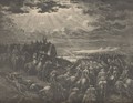 The War Against Gibeon - Gustave Dore