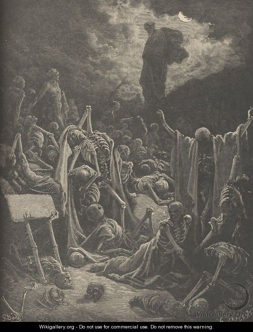 The Vision Of Ezekiel - Gustave Dore