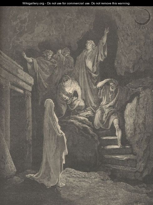 The Resurrection Of Lazarus - Gustave Dore