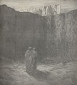 spirits, that toward us mov'd their steps, (Canto III., line 60) - Gustave Dore