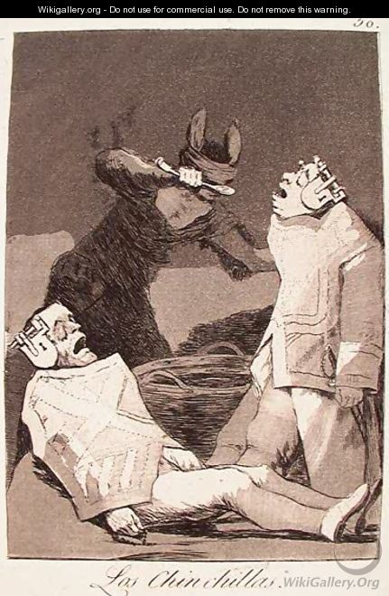 The Chinchillas - Francisco De Goya y Lucientes