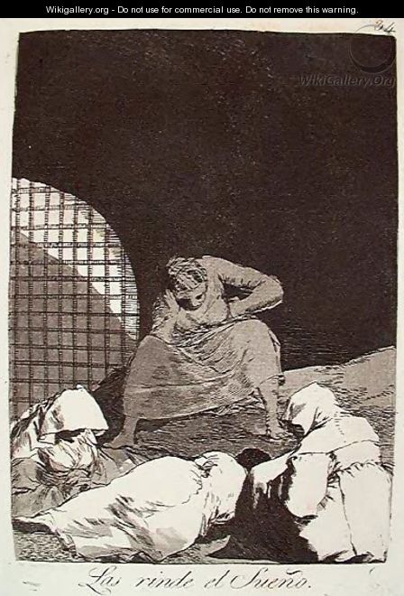 Sleep Overcomes Them - Francisco De Goya y Lucientes