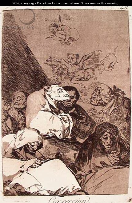 Correction - Francisco De Goya y Lucientes
