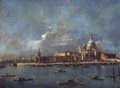 The Old Customs House and the Church of Santa Maria della Salute - Francesco Guardi