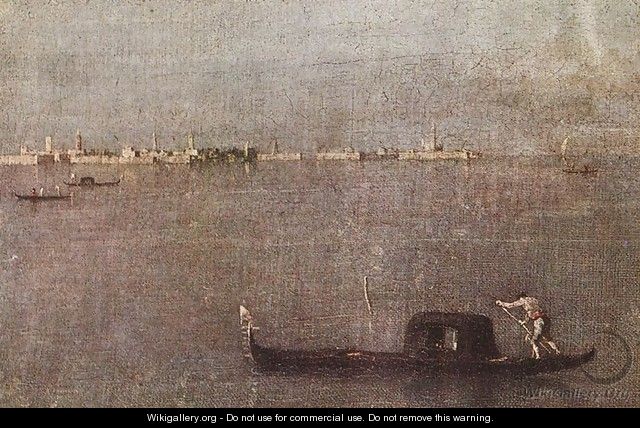 Gondola in the Lagoon - Francesco Guardi