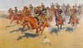 The Cavalry Charge - Frederic Remington
