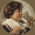 Drinking Boy (Taste) - Frans Hals