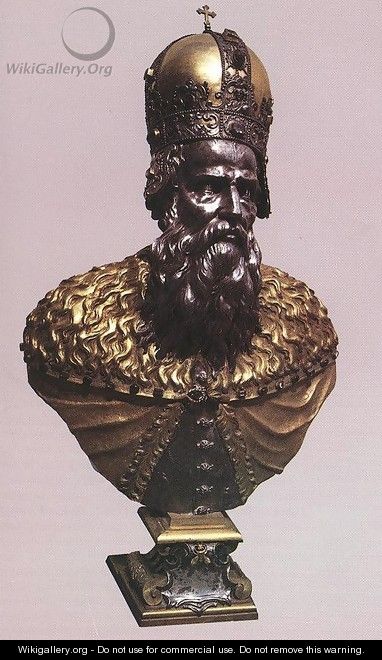 Herm of St Stephen, King of Hungary - Gian Lorenzo Bernini