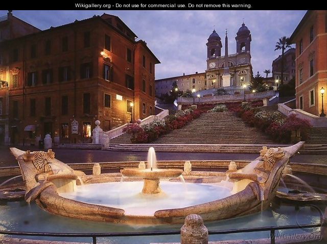 Fontana della Barcaccia - Gian Lorenzo Bernini