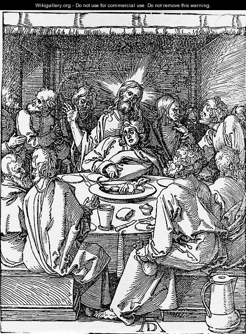 Last Supper - Albrecht Durer