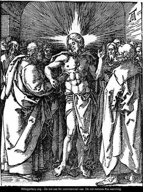 Christ Appearing to His Disciples - Albrecht Durer