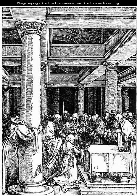 Presentation of Christ at the Temple - Albrecht Durer