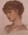 Portrait of Aflaia Coronio (née Ionides) - Dante Gabriel Rossetti