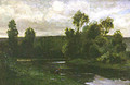 On the Oise - Charles-Francois Daubigny