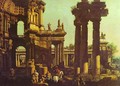 Ruins of a Temple - Bernardo Bellotto (Canaletto)