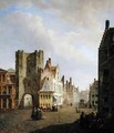 Street Scene 1833 - Pieter Frans de Noter