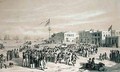Government Square Goree Island Senegal 1840 - Edouard Auguste Nousveaux