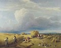 Harvesting Corn 1865 - Jan Nowopacky