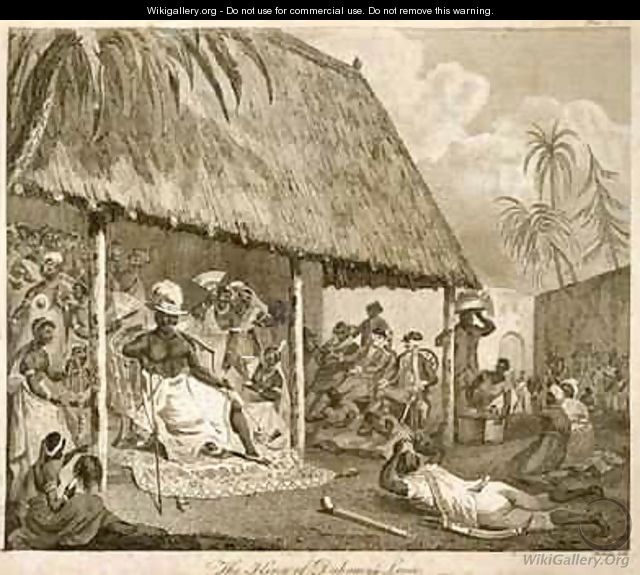 The King of Dahomeys Levee - (after) Norris, Robert