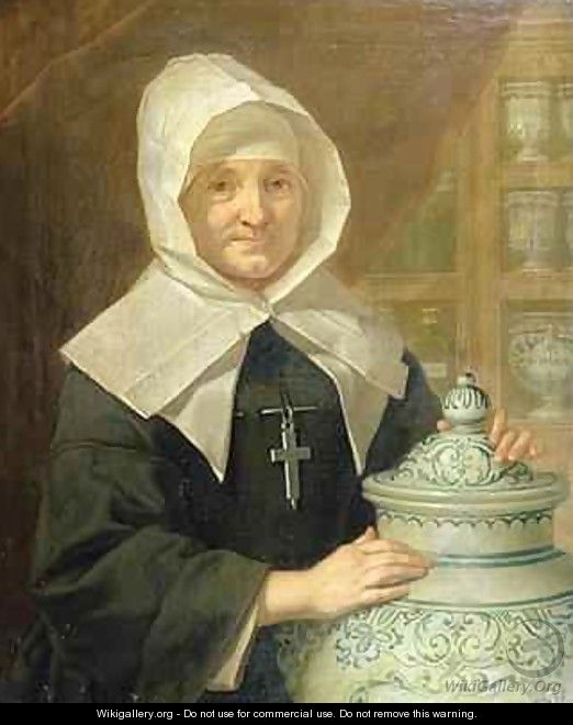 Sister Claudine Pila - (attr. to) Nonotte, Donat