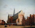 St Bavos Church and the Groote Market - Cornelius van Noorde