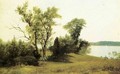 Sailing on the Hudson - Albert Bierstadt