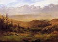 In the Foothills of the Mountains - Albert Bierstadt
