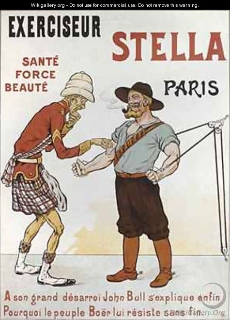 Poster advertising the exercise machine Stella - Eugene Oge