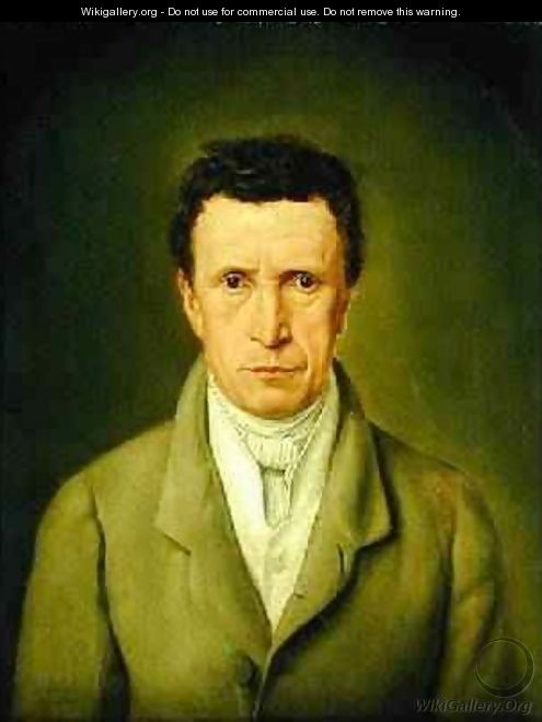 Portrait of Johann Friedrich Nikolaus Oldach 1773-1849 1824 - Julius Oldach
