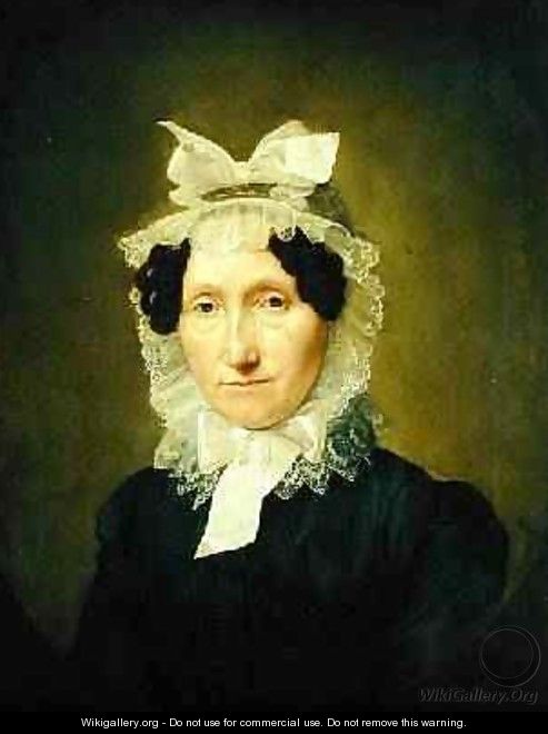 Portrait of Catharina Maria Oldach 1782-1858 - Julius Oldach