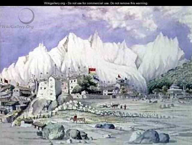 The Town of Keerung May 1855 - Dr. H.A. Oldfield