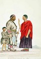Buddhist Lama and Servants from Lhassa Tibet 1852-60 - Dr. H.A. Oldfield