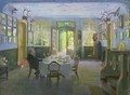 The Hall of the Manor House in Waltershof 1894 - Hans Olde