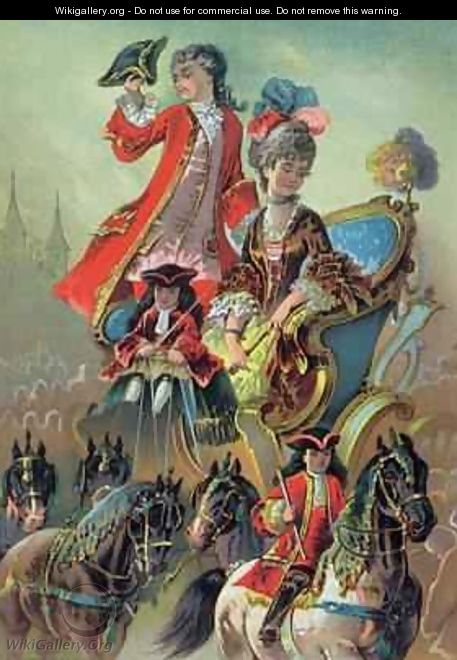 In the Chariot illustration from The Nutcracker - Carl Offterdinger