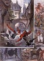Illustration for Till Eulenspiegel Story by Richard Strauss 1864-1949 1860-80 - Carl Offterdinger