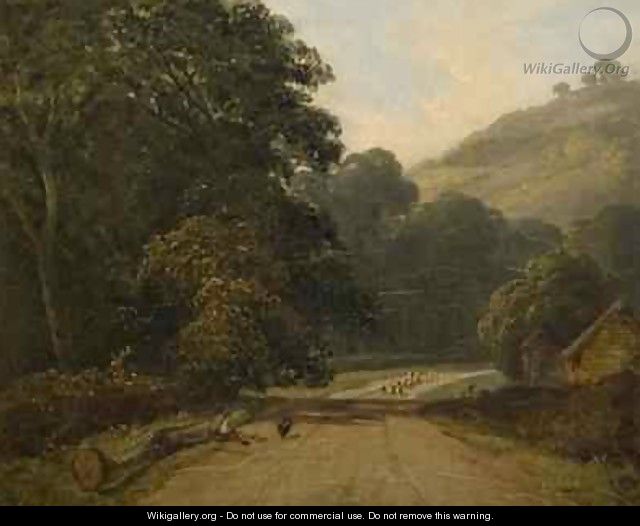 Landscape with Sheep - James Arthur O