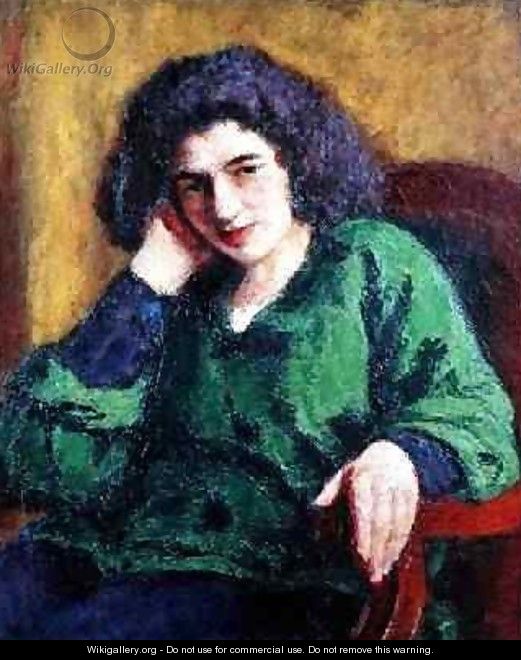 Portrait of Renee Honta 1920 - Roderic O