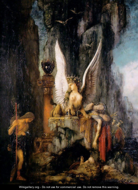 Oedipus The Wayfarer - Gustave Moreau