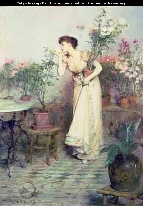 In the Conservatory 1894 - Sir William Quiller-Orchardson
