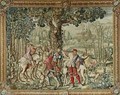 The Hunts of Maximilian Leo The Stag Hunt The Report - (after) Orley, Bernard van