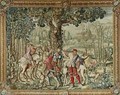 The Hunts of Maximilian Leo The Stag Hunt The Report - (after) Orley, Bernard van