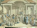 Health Community at the Karlsbader Fountain 1810 - George Emmanuel Opitz