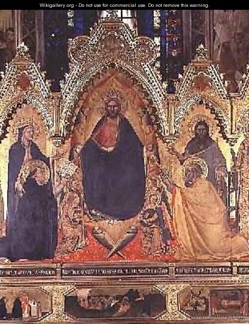 The Strozzi Altarpiece 1357 3 - Andrea Orcagna