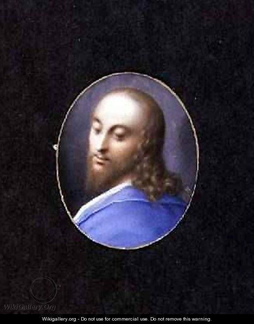 Head of Christ miniature - Isaac Oliver